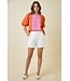 Kristie Sunset Scallop Top
