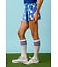 Lexie Royal Polka Dot Mini Skort