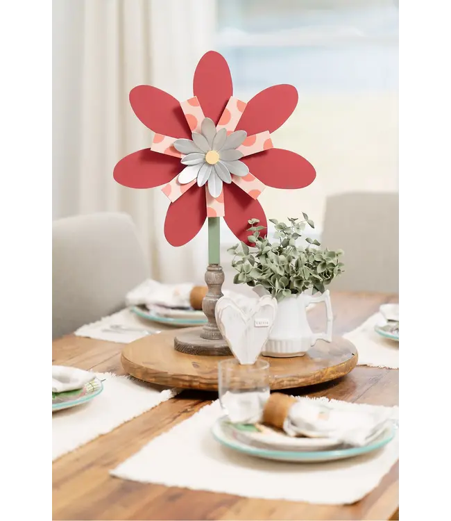Glory Haus Red Flower Topper