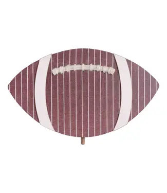 Striped Football Topper