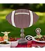 Glory Haus Striped Football Topper