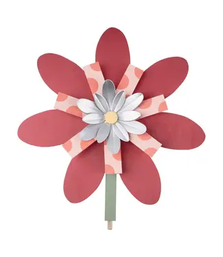 Red Flower Topper