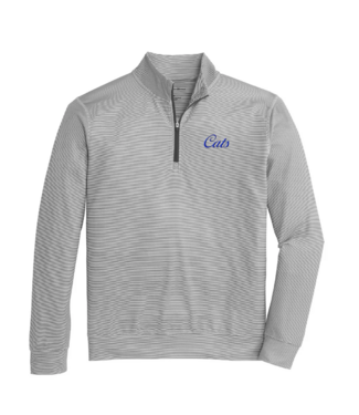 ONWARD RESERVE Kentucky Cats Vintage Script Hairline Stripe Printed Performance 1/4 Zip
