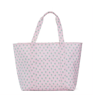 TRVL DESIGN Petite Fleur Pink Jumbo Tote