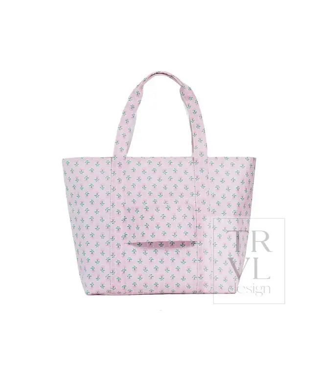 Petite Fleur Pink Jumbo Tote