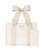 Case-Mate Latte Gingham Bow Jelly Tote