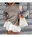 Case-Mate Latte Gingham Bow Jelly Tote
