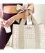 Case-Mate Latte Gingham Bow Jelly Tote