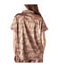 Feline Comfy Satin Pajama Top