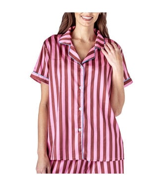 Mon Cheri Satin Pajama Top