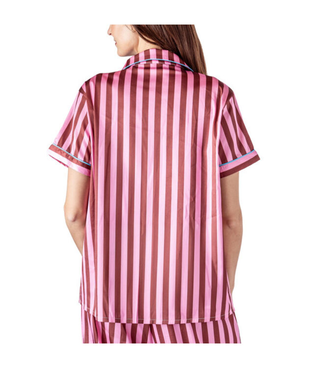 Mon Cheri Satin Pajama Top