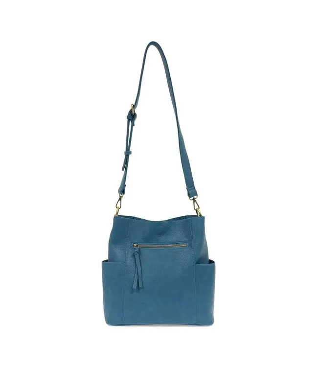 Joy Susan Kayleigh Peacock Bucket Bag