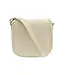 Joy Susan Annie Cream Whipstitch Saddle Crossbody