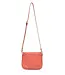 Joy Susan Coral Lazer Cut Daisy Flap Crossbody
