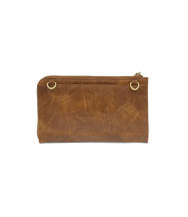 Joy Susan Karina Pecan Convertible Wristlet & Wallet