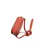 Joy Susan Layne Coral Double Zip Mini Camera Crossbody