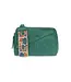 Joy Susan Gigi Green Crossbody with Woven Wrist Strap