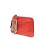 Joy Susan Gigi Sizzling Red Crossbody with Woven Wrist Strap