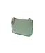 Joy Susan Seafoam Faux Wide Woven Mini Crossbody Wristlet Clutch