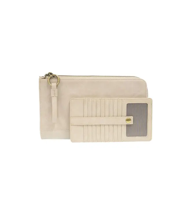 Joy Susan Karina Linen Convertible Wristlet & Wallet
