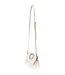 Joy Susan Aria White Ring Bag