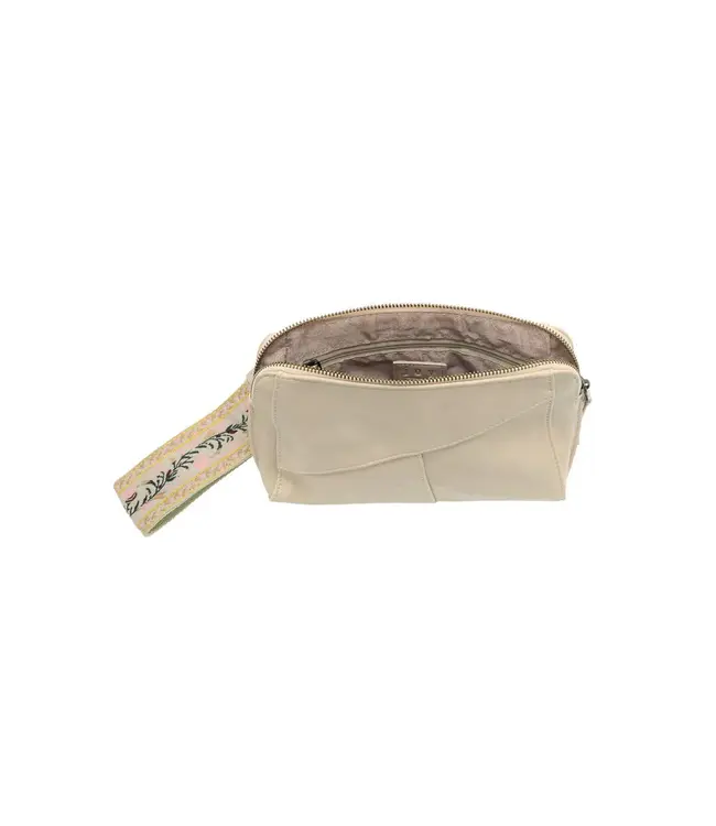 Joy Susan Gigi Cotton Crossbody with Woven Wrist Strap