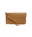Joy Susan Everly Mid Tan Organizer Flap Crossbody