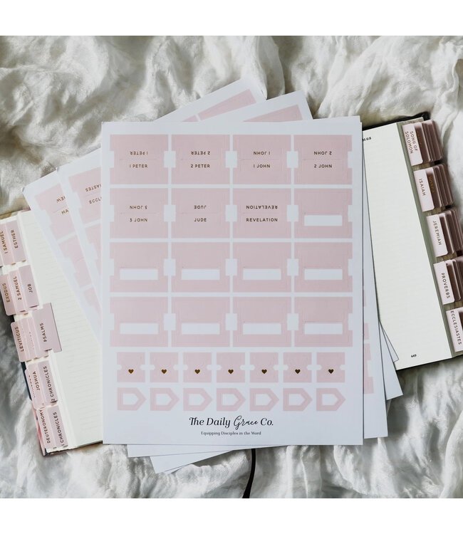 Blush Bible Tabs