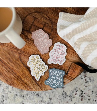 The Daily Grace Co Turn Your Eyes Upon Jesus Magnet Collection