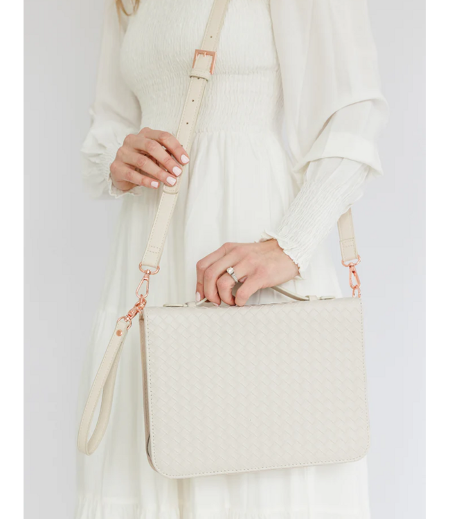 Pearl Crossbody Bible Case