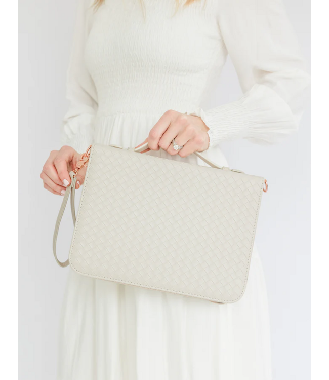 Pearl Crossbody Bible Case