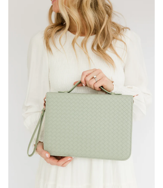 Sage Crossbody Bible Case
