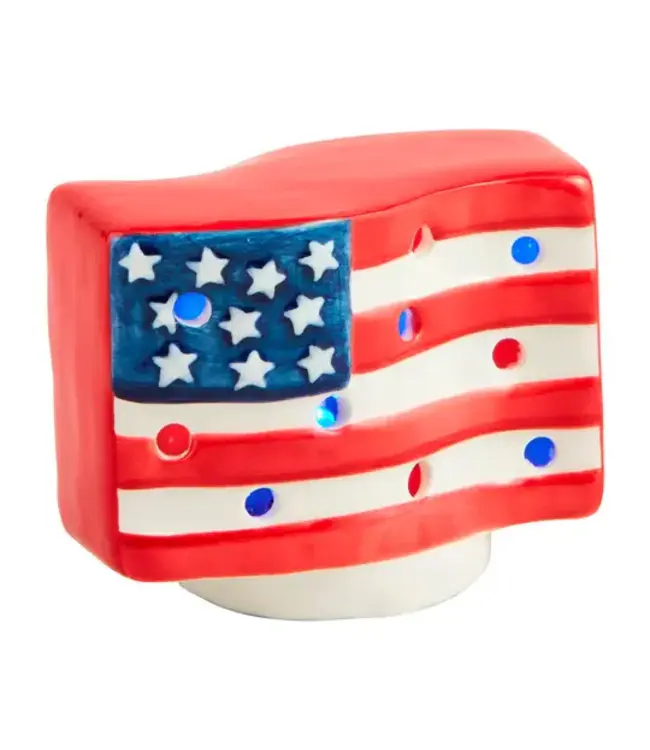 American Flag Light Up Sitter