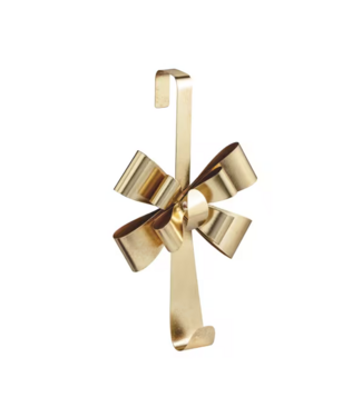 Gold Bow Wreath Hanger