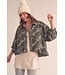 Shelia Washed Vintage Camo Denim Top