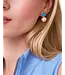 Spartina Blue Karina Pearl Stud Earrings