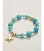 Spartina Turquoise Starfish Charmed Stretch Bracelet
