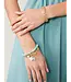 Spartina Gold Moonstone Heart Toggle Bracelet
