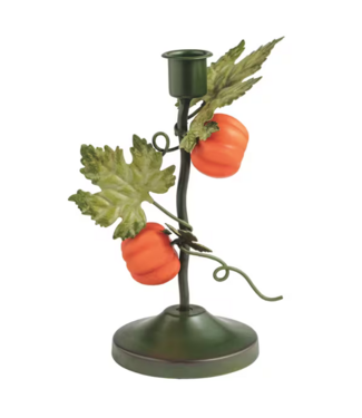 Pumpkin Vine Large Candlestick