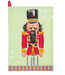 Red Nutcracker Stripe Tea Towel