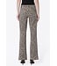Joan Leopard High Rise Flare Jeans