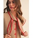 Megan Tie Neck Sweater Vest