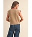 Megan Tie Neck Sweater Vest