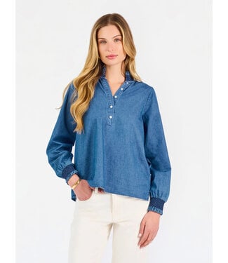 Kimberly Chambray Top