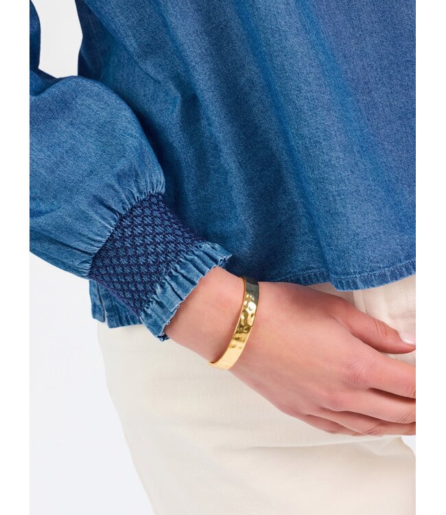 Kimberly Chambray Top