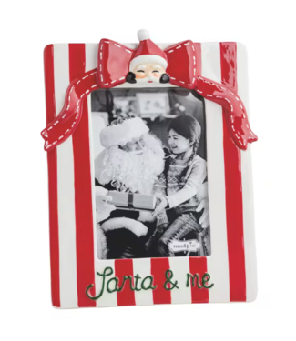 Santa & Me Bow Frame
