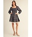Kaylee Navy Floral Dress