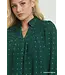Kay Hunter Green Swiss Dot Top