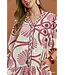 Carmen Rose Abstract Babydoll Dress