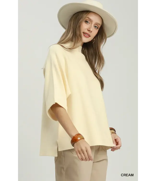 Sydney Cream Dolman Sweater Top